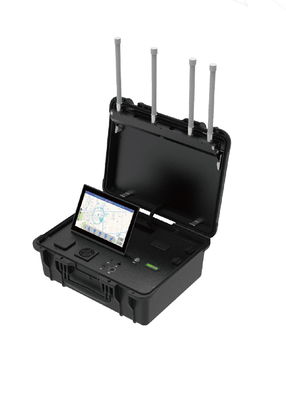 Sistema de detección de drones portátil UAV UAS Detector con distancia de detección a 10 km