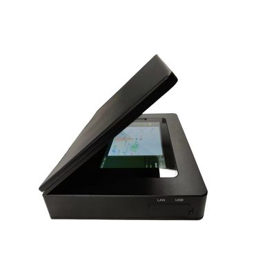 Detectores de drones portátiles / quadcopter / UAV / UAS ABS de peso ligero con larga duración de la batería e integrados en antenas