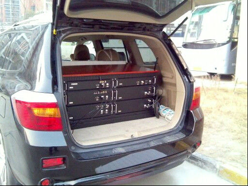 interceptor activo montado vehículo de la interceptación del teléfono móvil de la fuente de alimentación 220VAC