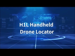 Detector y localizador de drones portátiles VBE-H1L de tamaño pequeño, fácil de transportar y operar