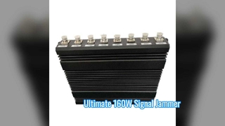 Emisión de señal de 8 bandas de 160 W con control de pantalla táctil
